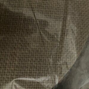 25 burlap circles / placemats